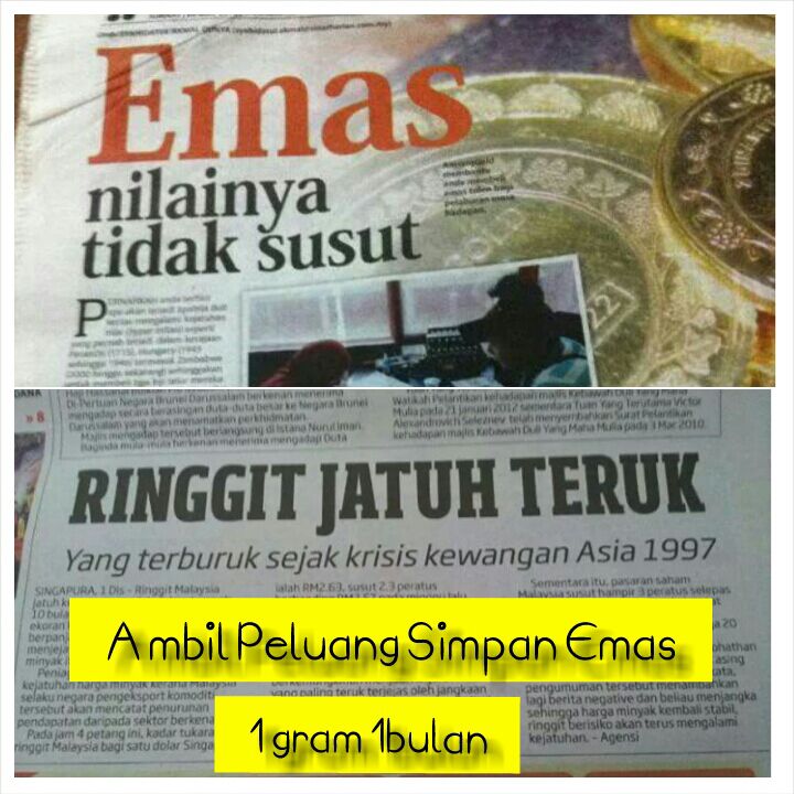 Emas Tidak Susut Nilai
